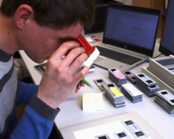 Inventarisierung eines Stereoskop-Dia-Bestandes Inventarisierung eines Stereoskop-Dia-Bestandes