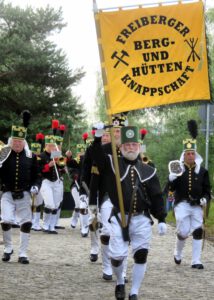 Bergparade der Historischen Freiberger Berg- und Hüttenknappschaft e.V.