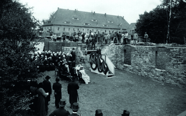 Grundsteinlegung 1909 Grundsteinlegung 1909