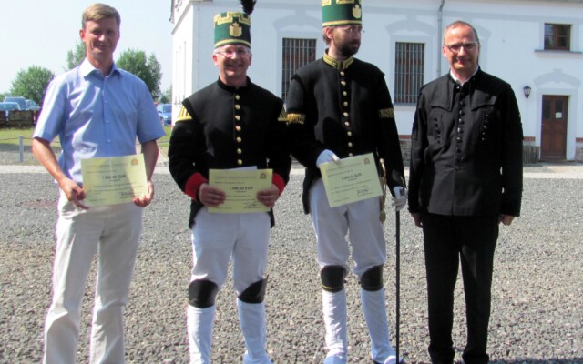 Übergabe der Vereinsförderungen 2015 auf der Reichen Zeche in Freiberg Verleihung des Förderpreises 2015 auf der Reichen Zeche