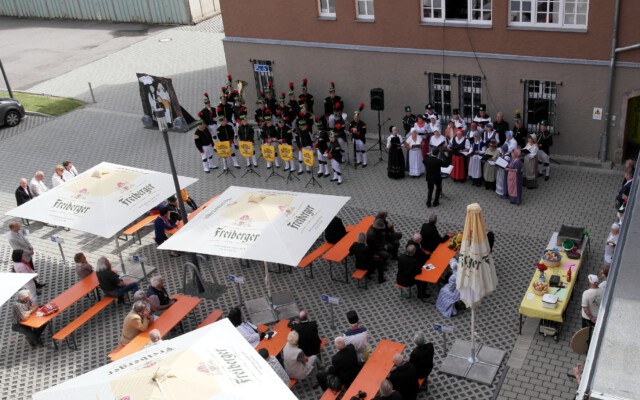 Tag der Schauanlagen 2016 auf dem Geländer der Stiftung Tag der Schauanlagen mit Förderpreisverleihung 2016 auf dem Stiftungshof